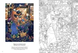Hachette раскраска по номерам Les mondes oniriques de Narano - Livre de coloriage — фото 6