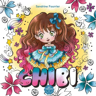 Hachette  раскраска по номерам  Chibi