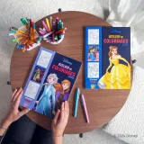 Hachette раскраска по номерам DISNEY TEENS - Atelier de coloriages - Scènes de Bal — фото 4