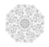 Hachette раскраска по номерам Cute mandalas — фото 6