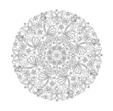 Hachette раскраска по номерам Cute mandalas — фото 8