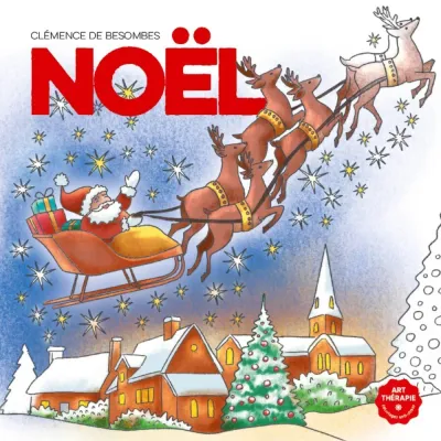 Hachette  раскраска по номерам  Noël