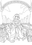 Hachette раскраска по номерам DISNEY TEENS - Atelier de coloriages - Les duos inséparables — фото 3