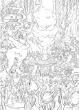 Hachette раскраска по номерам DISNEY TEENS - Atelier de coloriages - 1001 Détails — фото 3