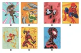 Hachette раскраска по номерам SPIDER-MAN - Coloriages magiques - Trompe-l'oeil (7+) - Héros contre Vilains - MARVEL — фото 6