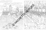 Hachette раскраска по номерам Poudlard - Le livre de coloriage officiel — фото 3