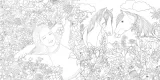 Hachette раскраска по номерам Flower therapy — фото 3