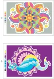 Hachette раскраска по номерам Mandalas et rangolis Mystères — фото 4