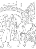 Hachette раскраска по номерам DISNEY TEENS - Atelier de coloriages - Histoires d'amour — фото 4