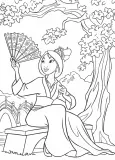 Hachette раскраска по номерам DISNEY TEENS - Atelier de coloriages - Flower Power — фото 4
