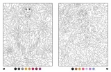Hachette/ раскраска по номерам/ ENCANTO, LA FANTASTIQUE FAMILLE MADRIGAL/ Coloriages Magiques - Disney — фото 3