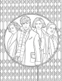 Hachette/ раскраска по номерам/ Harry Potter - Poufsouffle - le livre de coloriage officiel — фото 4
