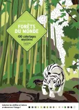 Hachette/ раскраска по номерам/ Coloriages mystères - Forêts du monde — фото 1