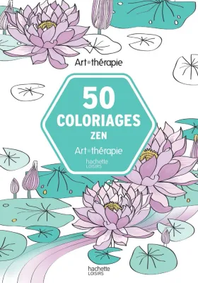 Hachette/ раскраска по номерам 50 coloriages Zen