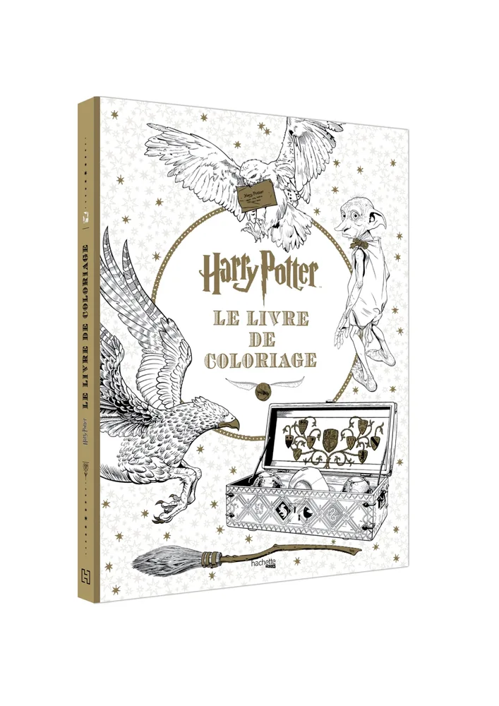 Hachette/ раскраска по номерам/ Harry Potter/ Le livre de coloriages