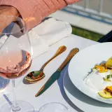 Sambonet Набор столовых приборов Taormina PVD 24 предмета (6 персон) Золото — фото 2