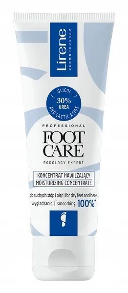 LIRENE/ FOOT CARE / крем для ног/ увлажняющий/75 ml