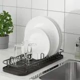 IKEA LILLHAVET (ИКЕА ЛИЛЛХАВЕТ) — Многофункциональная сушилка для кастрюль, антрацит — фото 2