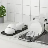 IKEA LILLHAVET (ИКЕА ЛИЛЛХАВЕТ) — Многофункциональная сушилка для кастрюль, антрацит — фото 3