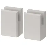 IKEA LERHYTTAN (ИКЕА ЛЕРХЙТТАН) — Ножка для декоративного цоколя, светло-серый, 8 см — фото 1