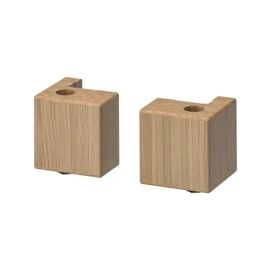 IKEA FORSBACKA (ИКЕА ФОРСБАСКА) — Задняя ножка, дуб, 8 см