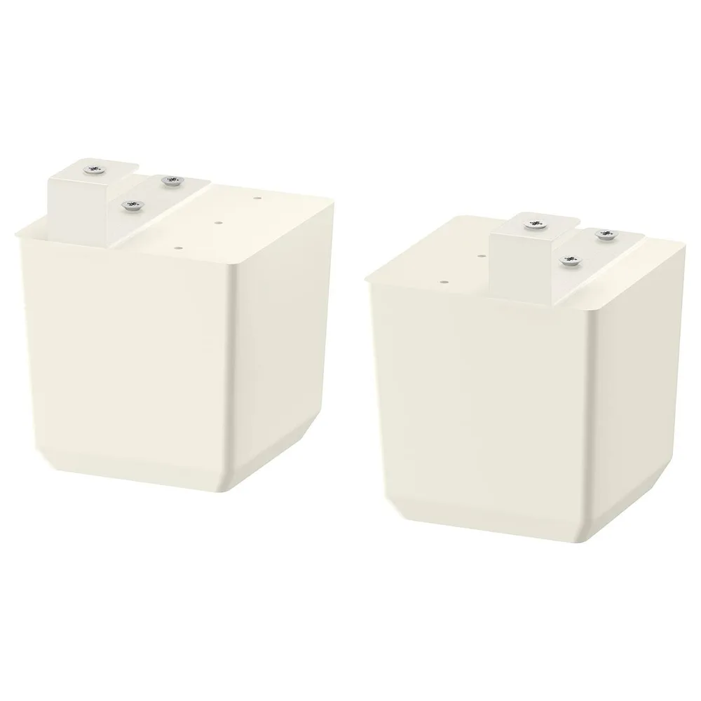 IKEA FÖRBÄTTRA (ИКЕА ФОРБЭТТРА) — Ножка, кремовая, 8 см