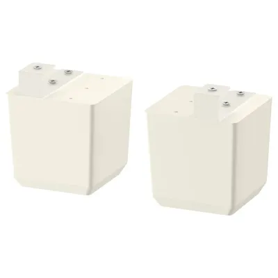 IKEA FÖRBÄTTRA (ИКЕА ФОРБЭТТРА) — Ножка, кремовая, 8 см