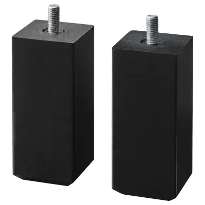 IKEA STUBBARP (ИКЕА СТУББАРП) — Нога, черно-коричневая