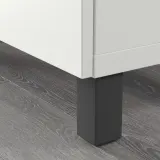 IKEA STUBBARP (ИКЕА СТУББАРП) — Нога, темно-серый — фото 2