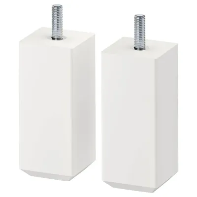 IKEA STUBBARP (ИКЕА СТУББАРП) — Нога, белый