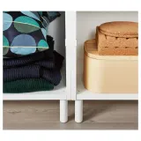 IKEA LÄTTHET (ИКЕА ЛЭТТЕТ) — Ножка, белый/металлик, 11 см — фото 4