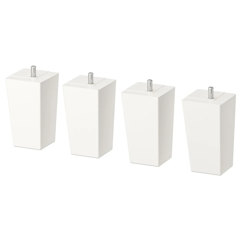 IKEA LÄTTHET (ИКЕА ЛЭТТЕТ) — Ножка, белый/дерево, 11 см