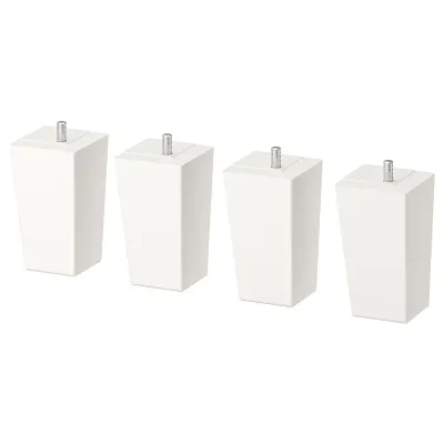 IKEA LÄTTHET (ИКЕА ЛЭТТЕТ) — Ножка, белый/дерево, 11 см