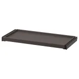IKEA KOMPLEMENT (ИКЕА КОМПЛИМЕНТ) — Выдвижной поднос, темно-серый, 75x35 см — фото 1
