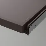 IKEA KOMPLEMENT (ИКЕА КОМПЛИМЕНТ) — Выдвижной поднос, темно-серый, 75x35 см — фото 2