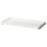 IKEA KOMPLEMENT (ИКЕА КОМПЛИМЕНТ) — Выдвижной поднос, белый, 75x35 см — фото 1