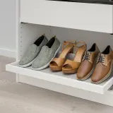 IKEA KOMPLEMENT (ИКЕА КОМПЛИМЕНТ) — Выдвижной поднос, белый, 75x35 см — фото 3