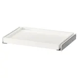 IKEA KOMPLEMENT (ИКЕА КОМПЛИМЕНТ) — Выдвижной поднос, белый, 50x35 см — фото 1