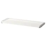 IKEA KOMPLEMENT (ИКЕА КОМПЛИМЕНТ) — Выдвижной поднос, белый, 100x35 см — фото 1
