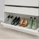 IKEA KOMPLEMENT (ИКЕА КОМПЛИМЕНТ) — Выдвижной поднос, белый, 100x35 см — фото 2