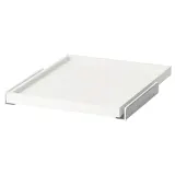 IKEA KOMPLEMENT (ИКЕА КОМПЛИМЕНТ) — Выдвижной поднос, белый, 50x58 см — фото 1
