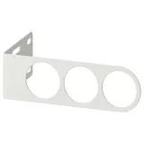 IKEA KOMPLEMENT (ИКЕА КОМПЛИМЕНТ) — Вешалка и перекладина для одежды, белый, 17x5 см — фото 1