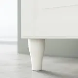 IKEA KABBARP (ИКЕА КАББАРП) — Ножка, белая, 10 см — фото 2