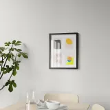 IKEA RÖDALM (ИКЕА РОДАЛМ) — Фоторамка для 4 фотографий, черная, 40x50 см — фото 2