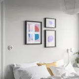 IKEA RÖDALM (ИКЕА РОДАЛМ) — Фоторамка для 4 фотографий, черная, 40x50 см — фото 4