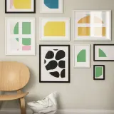 IKEA RÖDALM (ИКЕА РОДАЛМ) — Фоторамка для 4 фотографий, белая, 40x50 см — фото 5