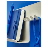 IKEA HAVREKROSS (ИКЕА ХАВРЕКРОСС) — Настенный органайзер с крючками, светло-серо-бежевый, 23x13 см — фото 3