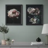 IKEA BILD (ИКЕА БИЛД) — Плакат, натюрморт в темноте, 40x50 см — фото 2
