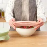 ÖVERMÄTT Крышка для продуктов, комплект. 2 шт, силикон — фото 4
