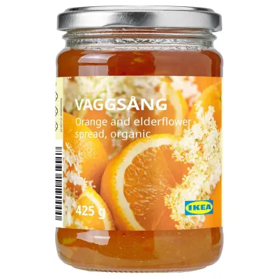 VAGGSÅNG Варенье из апельсинов и бузины, 425 г